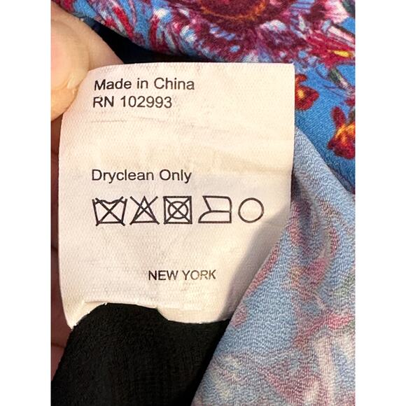 Prabal Gurung Collective Chiffon Maxi Size 4 - Picture 13 of 13